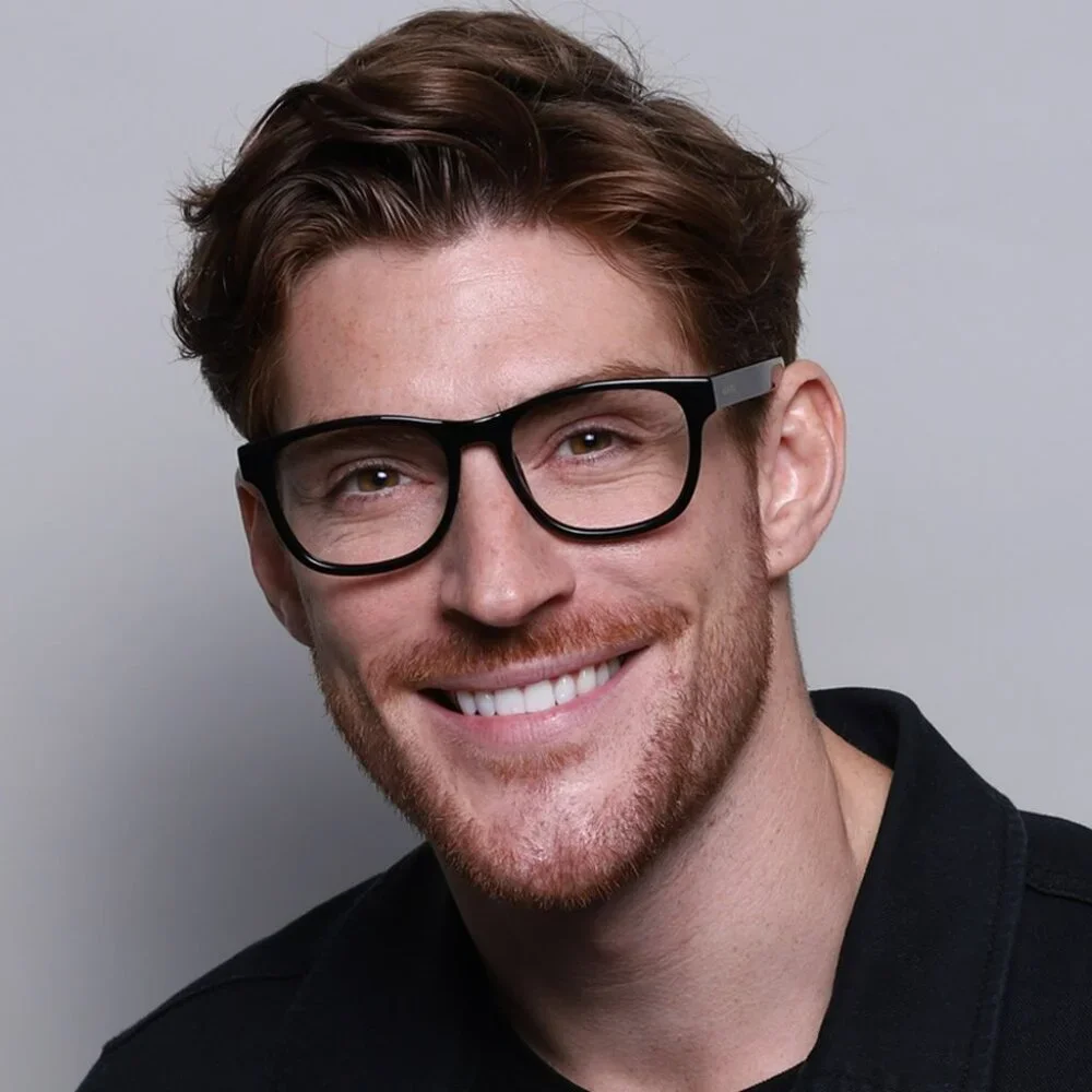 Gucci GG1344O 001 BRAND NEW Eyeglasses Black Square Men